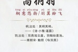 高姓2025年05月27日出生取名要禁用哪些字